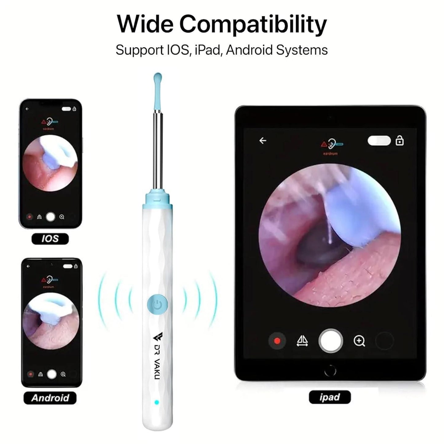EzyPicks -  Smart Visual Ear Wax Cleaner with HD Camera