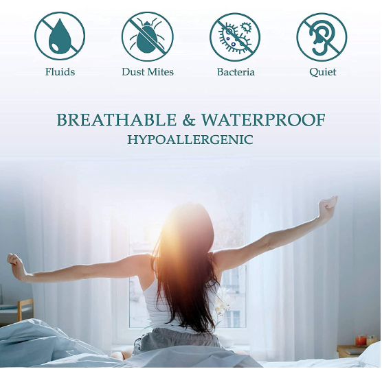 EzyPicks - Cotton Feel Terry Ultra Soft Waterproof Mattress Protector